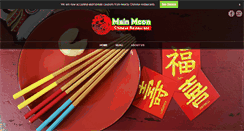 Desktop Screenshot of mainmoonrestaurant.com