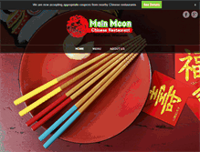 Tablet Screenshot of mainmoonrestaurant.com